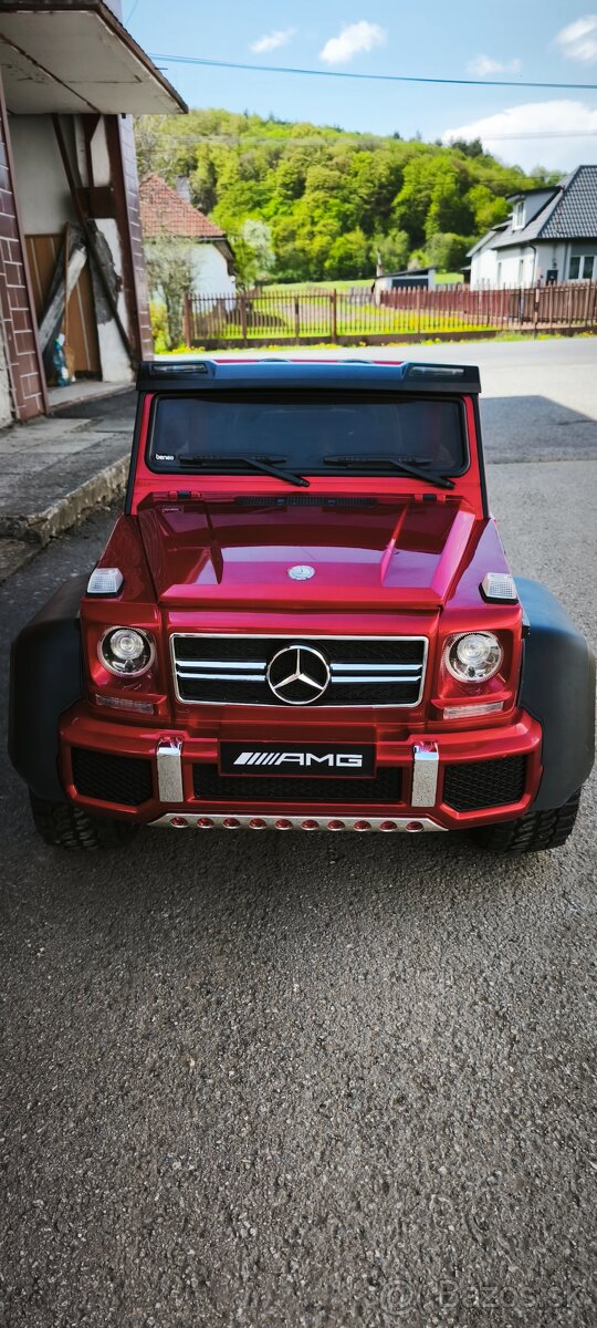 Elektrické autíčko Mercedes G63 6x6