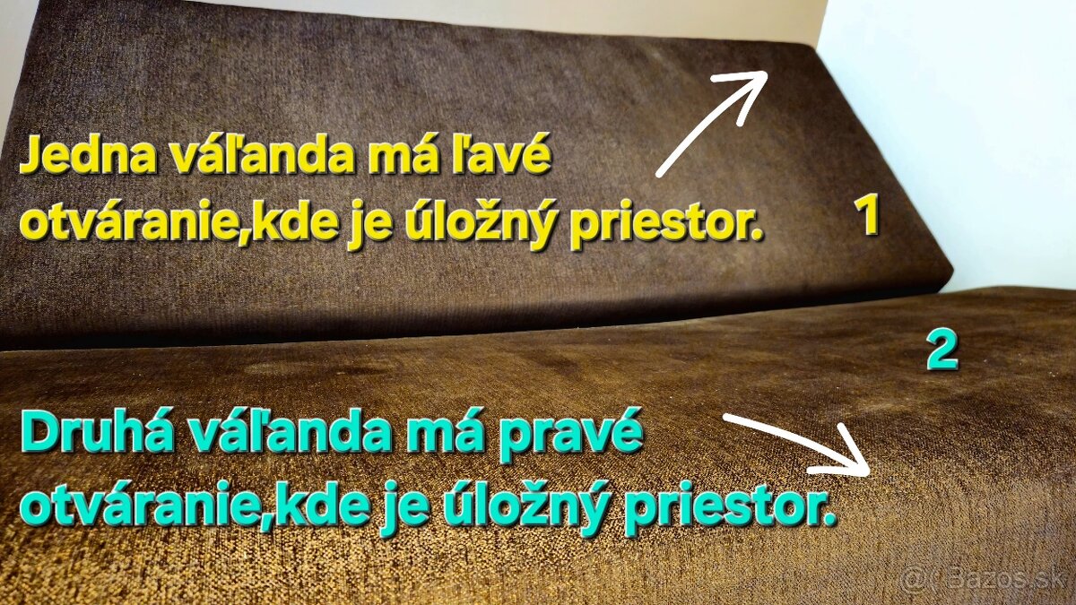 Váľandy 2ks