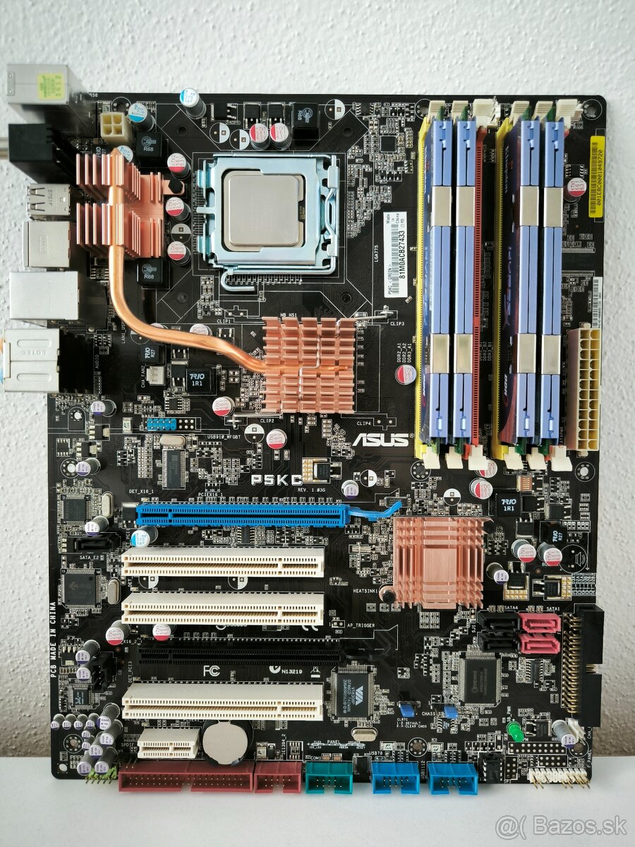 ASUS P5KC / Intel Core Q6600 / 4GB DDR2