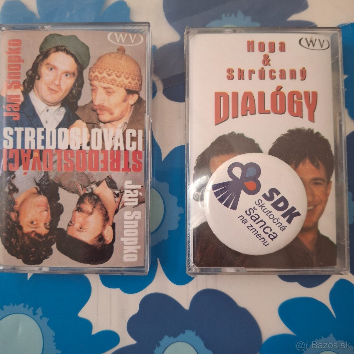 predam kazety Sttedoslovaci + Noga& Skrucany