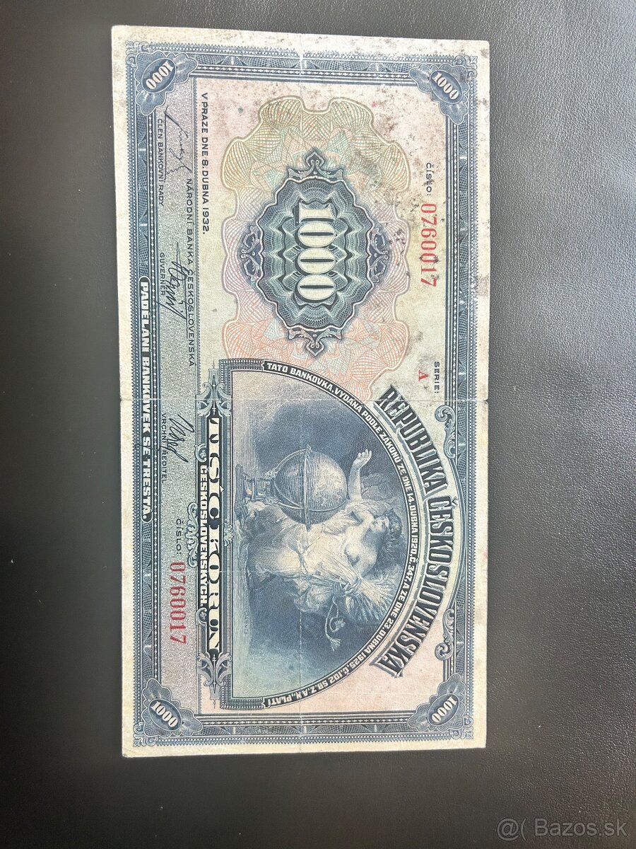 Bankovka 1932