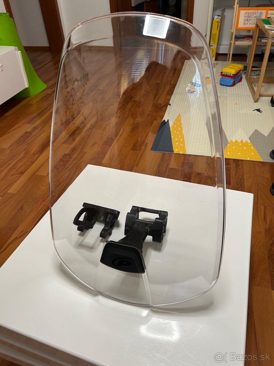 Ochranný štít na bicykel