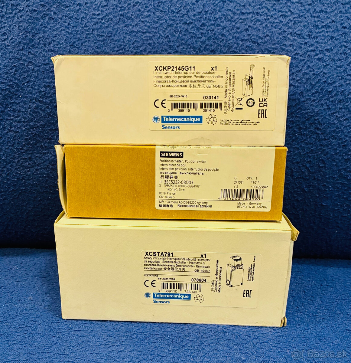 Koncové a bezpečnostné spínače