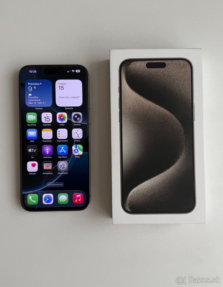 iPhone 15 Pro Max 512 GB , Natural ( záruka )