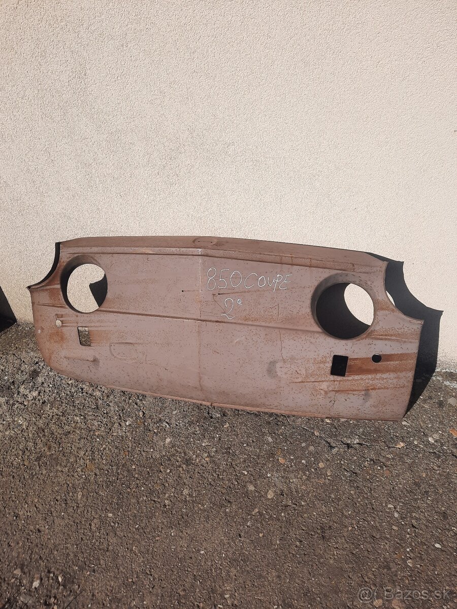 Predné čelo Fiat 850 Sport Coupe 2.seria ,Slzy Prahové listy