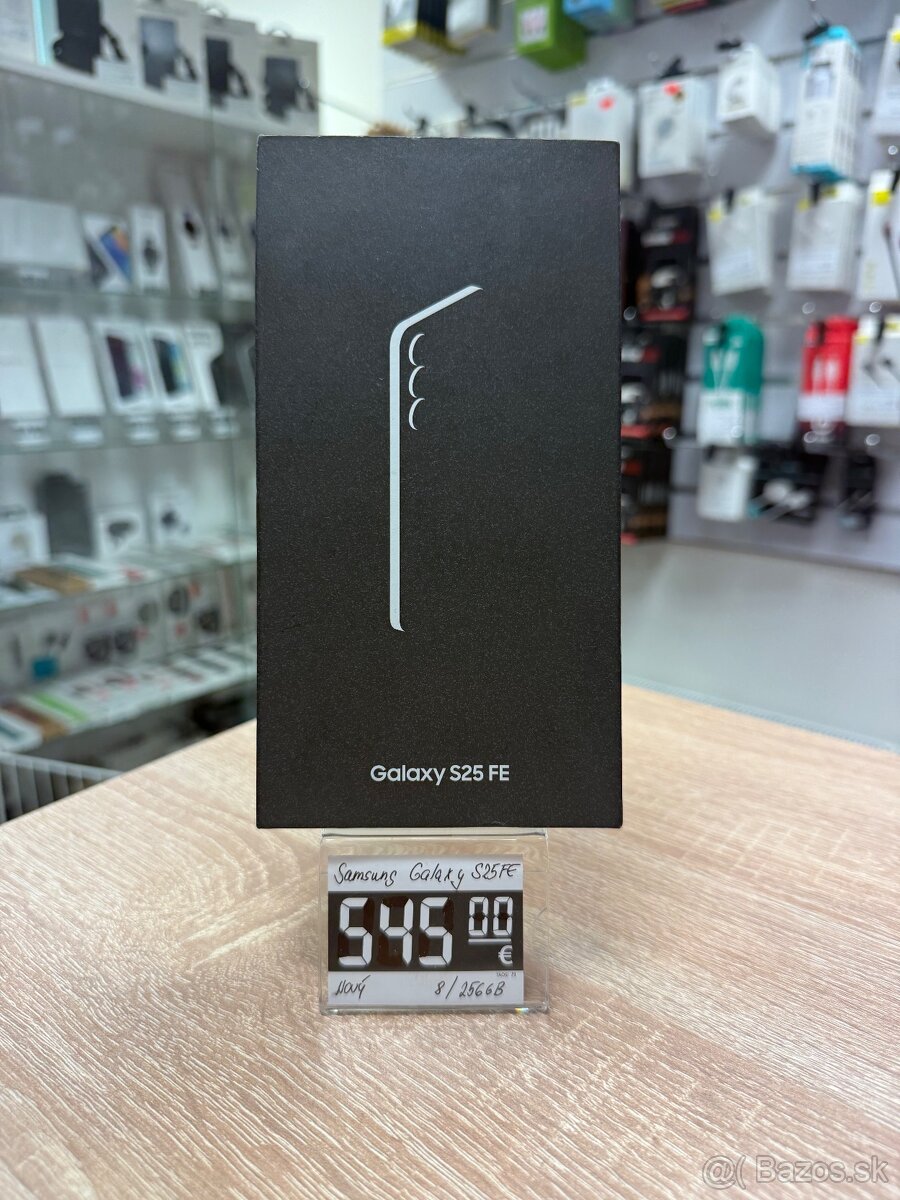 Samsung Galaxy S25FE 256GB jetblack