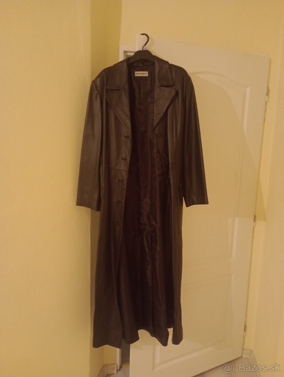 Predám dámsky kožený kabát