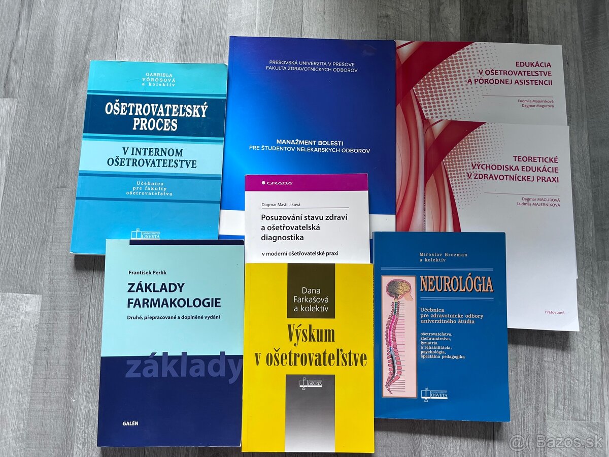 Ošetrovateľstvo knihy