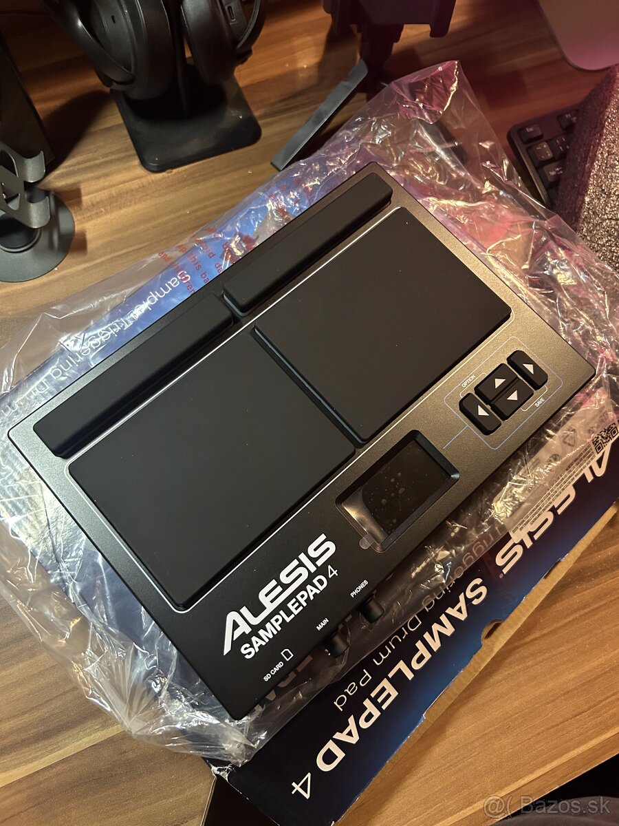 Predám elektronický pad Alesis Sample Pad 4