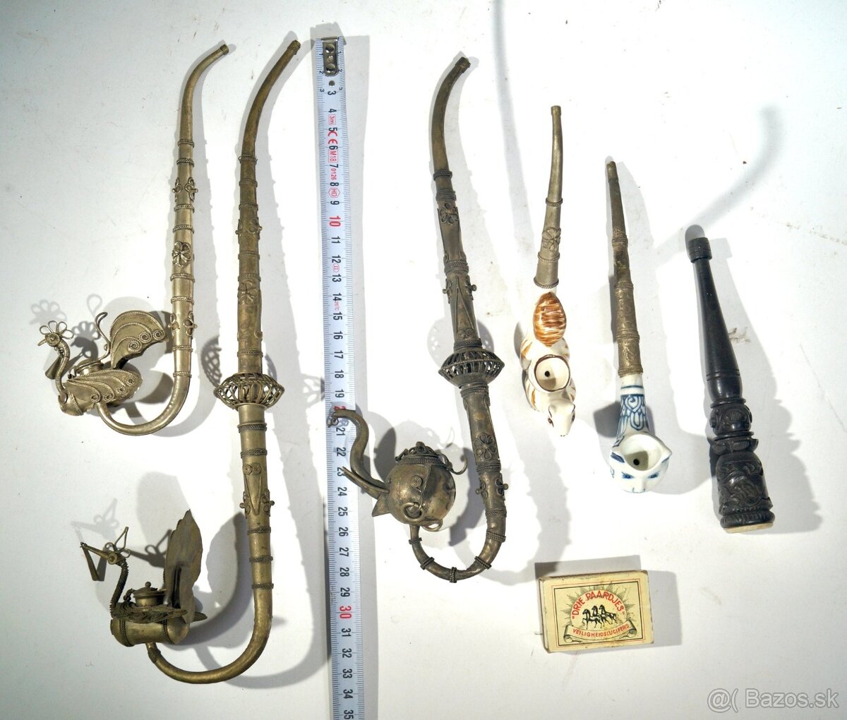 Unikátna zbierka 6ks východo-ázijských Fajok 1850–1930