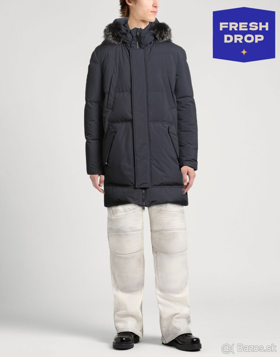 YVES SALOMON pánska bunda s kožušinou =pôvodná cena 1.790€=