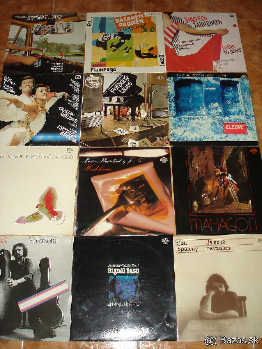 predám československé LP platne jazz,blues,swing