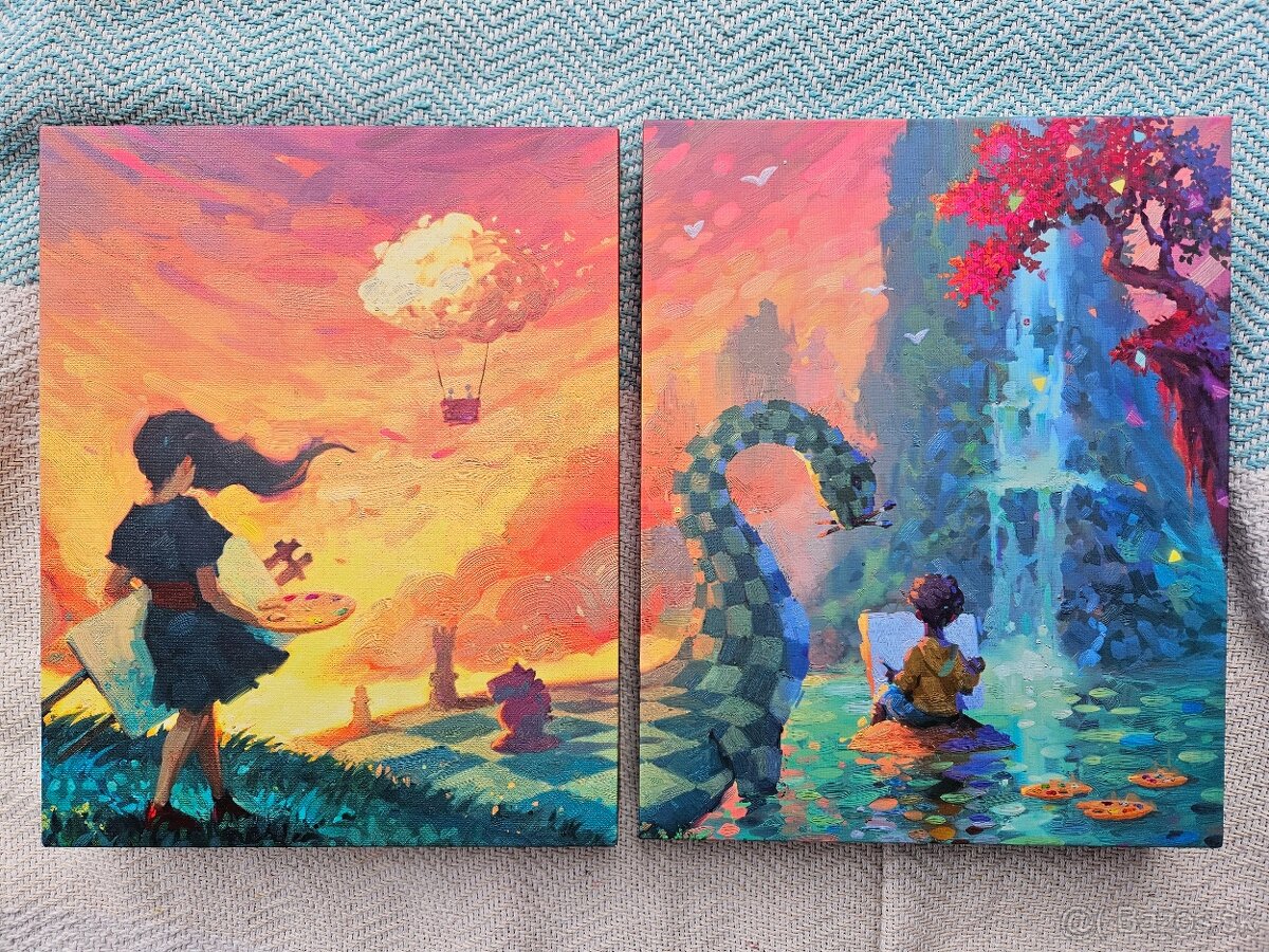 Canvas - spoločenská, stolová hra