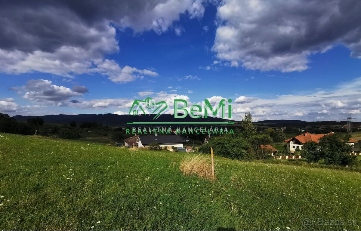 Predaj stavebný pozemok v  obci Nitrianske Rudno (029-14-ZUP