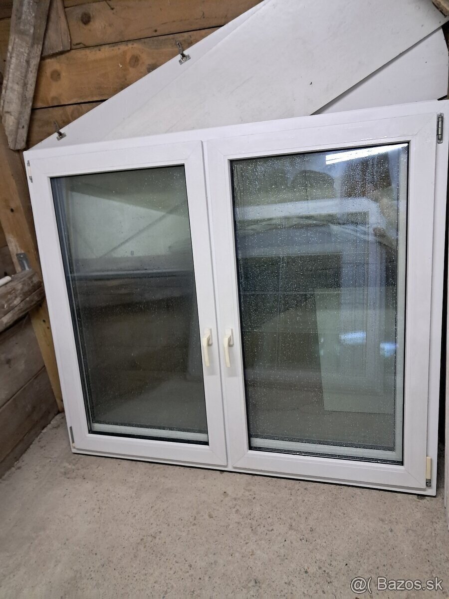 Predám plastove okna 175 cm dlhý x 145 cm vysoký