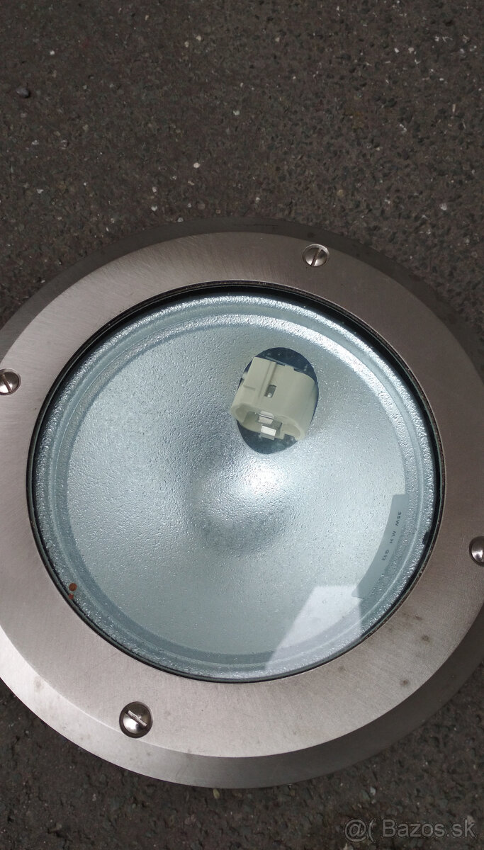 Vodotesné podzemné lampy, 2ks, halogén