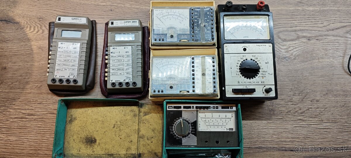 Predam stare meracie pristroje