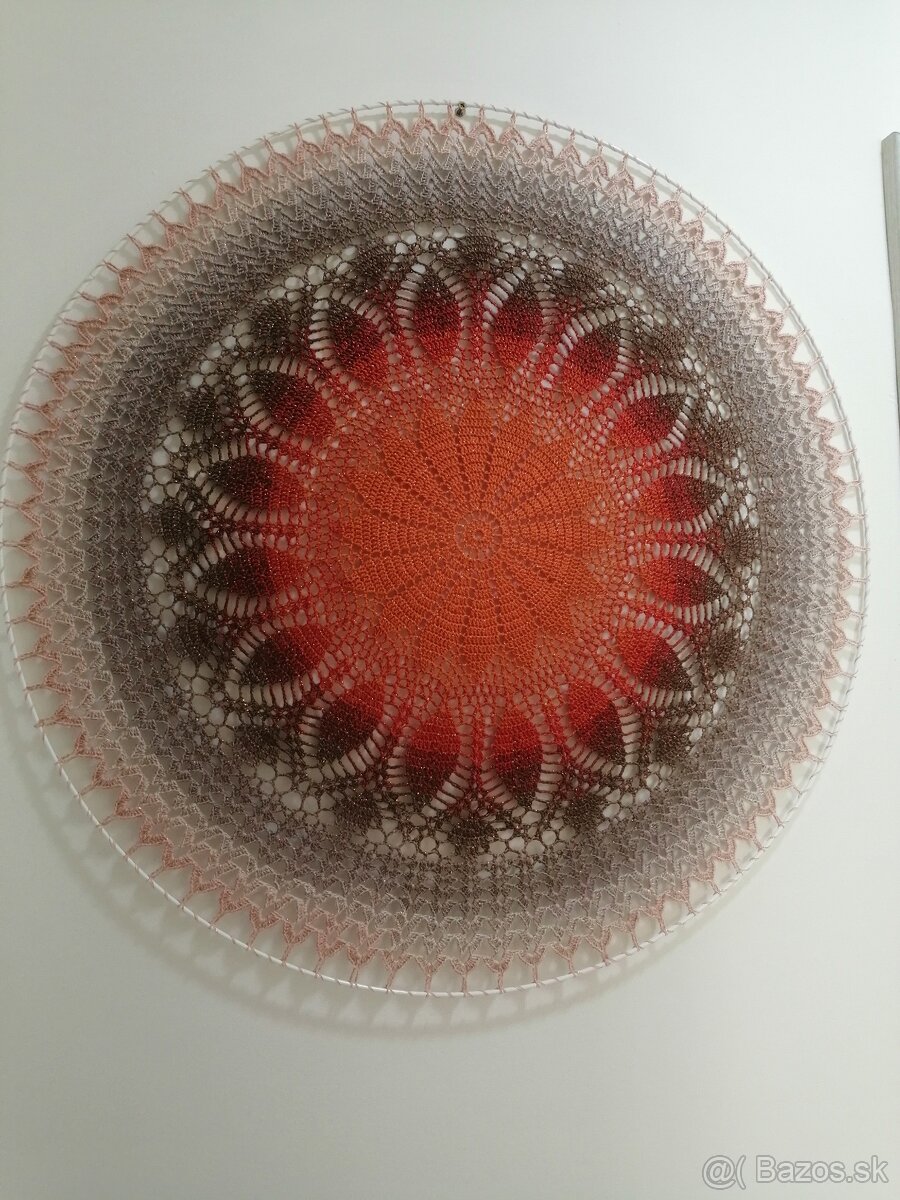 Hačkovaná mandala 2