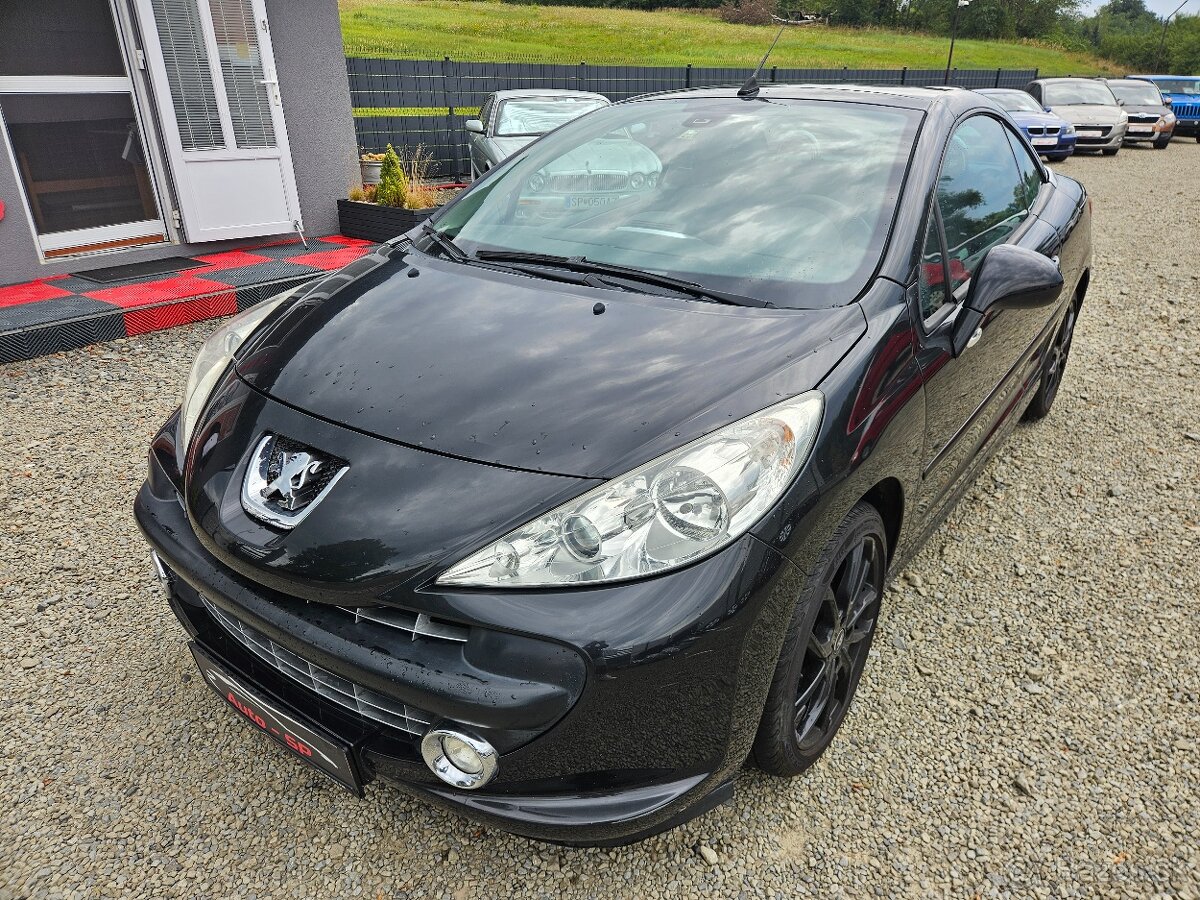 PEUGEOT 207 CC 1.6i BENZÍN CABRIO