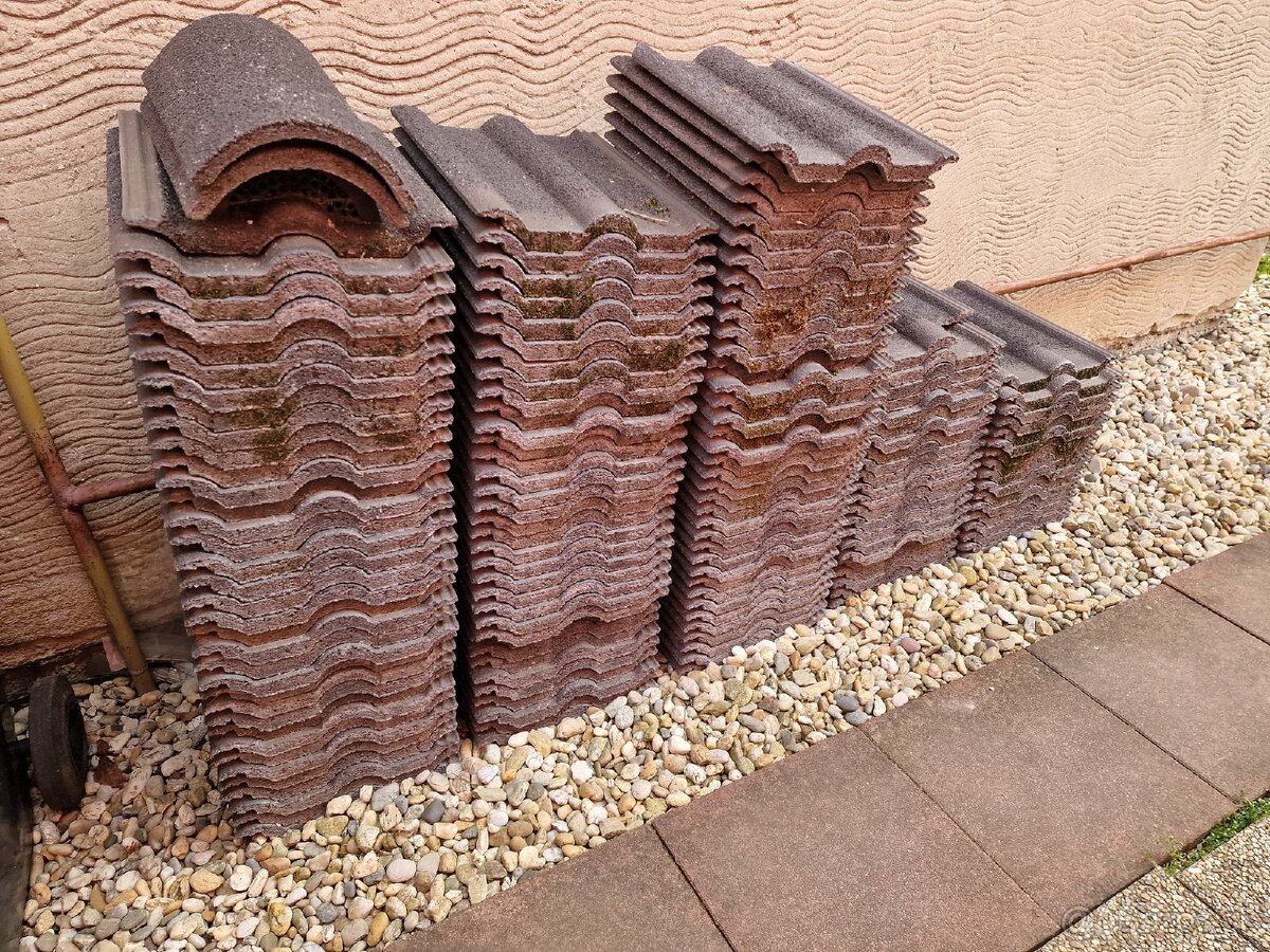 Predám betónové škridle Bramac