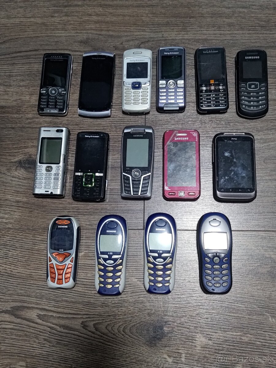 Sony Ericsson, Samsung, Siemens, Htc
