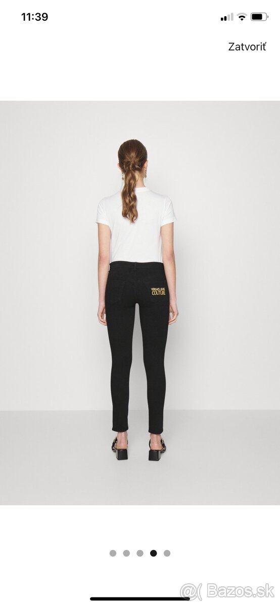Dámske rifle Versace Jeans Couture Originál veľ. 30 nové