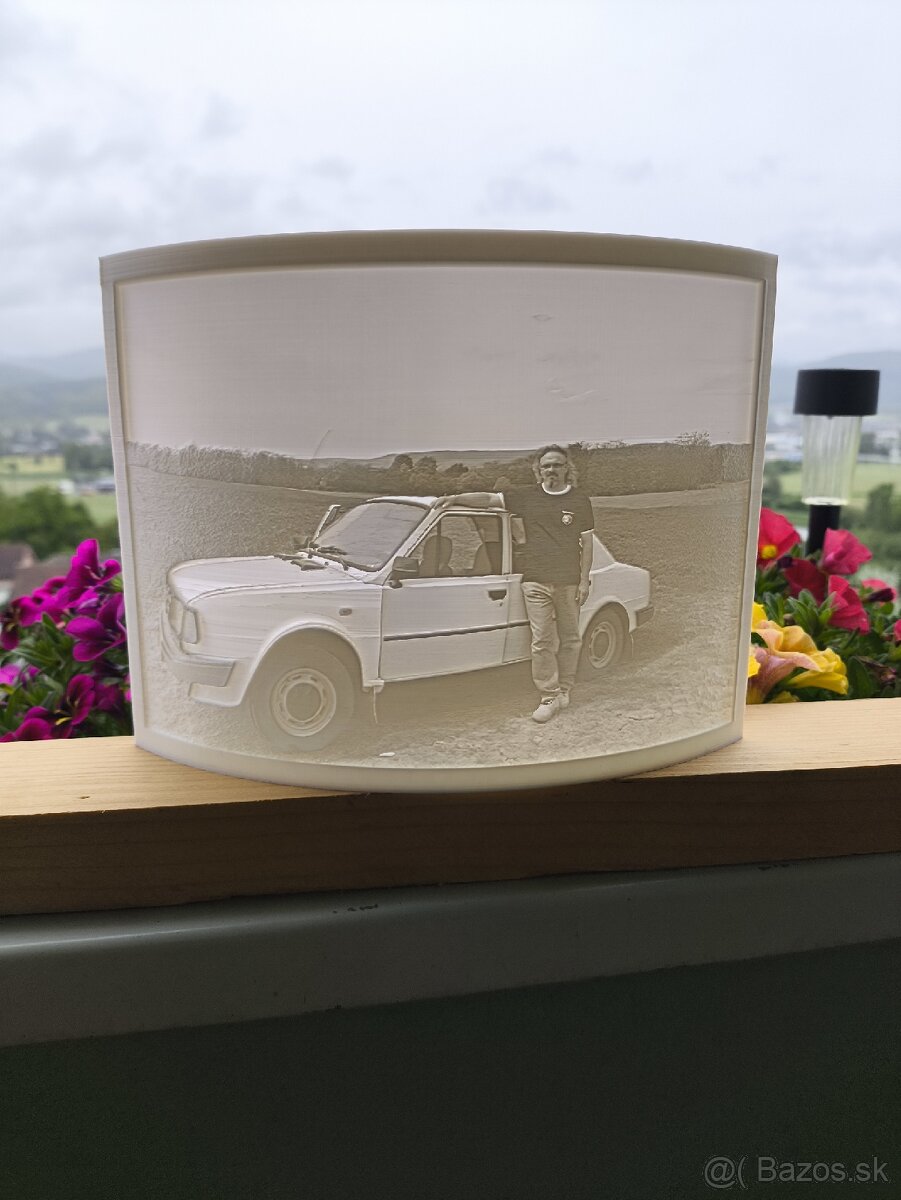 3D Obraz na zákazku - Lithophane