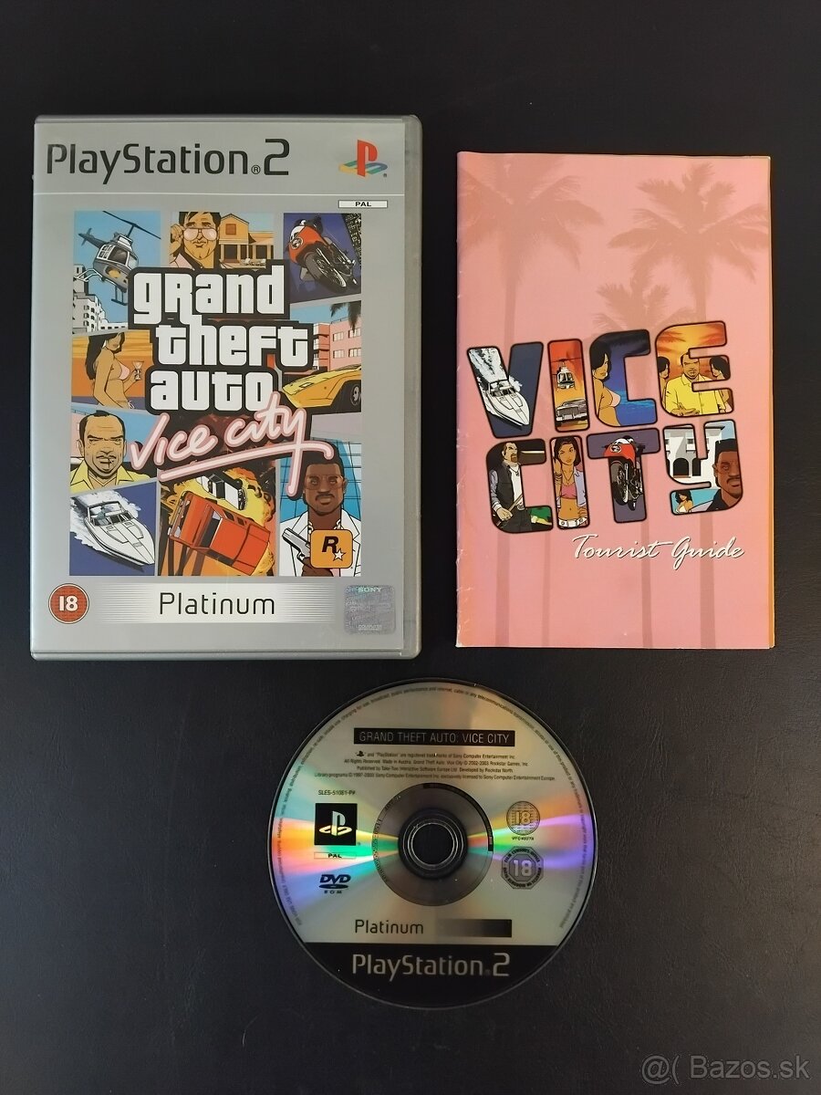 Hra pre PS2 - Grand Theft Auto Vice City