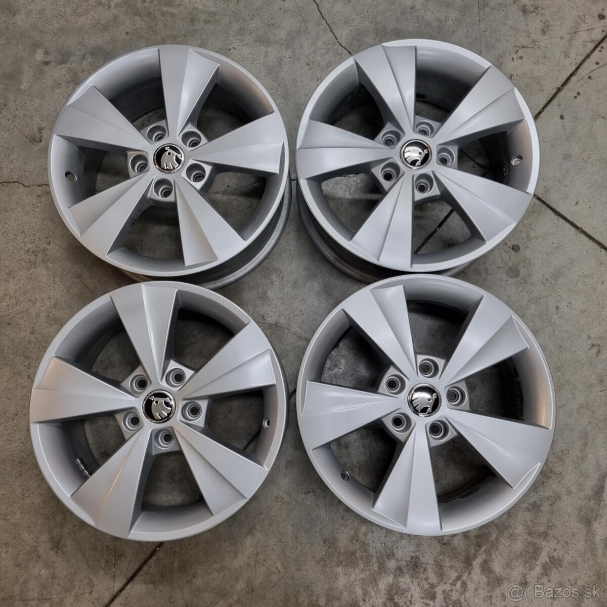 Hliníkové Škoda disky 5x112 R16 6,5J ET46