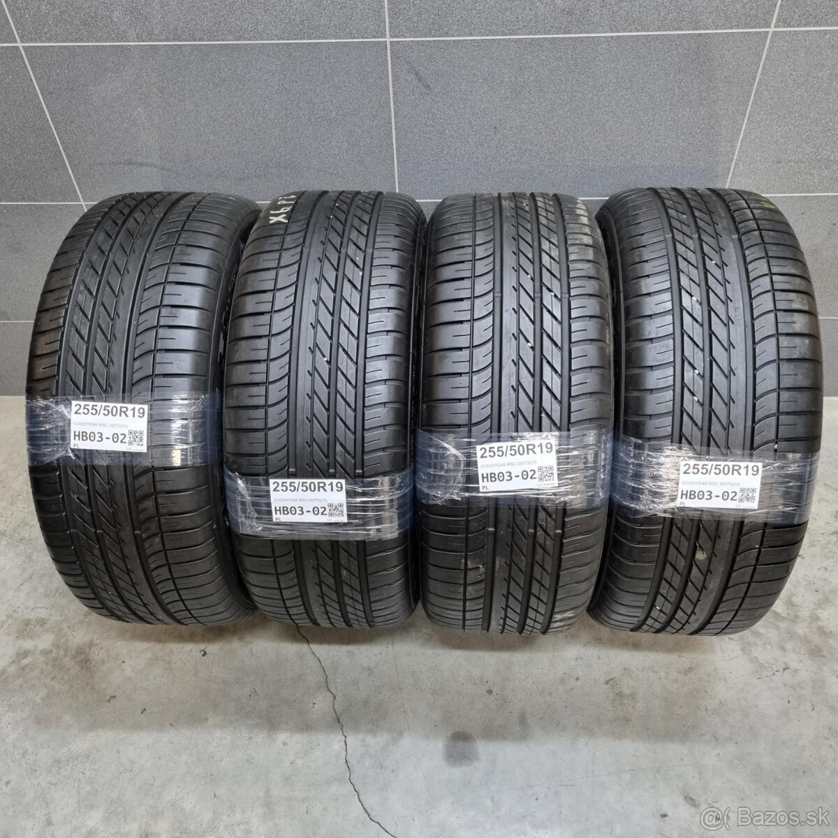 Letné pneumatiky 255/50 R19 RSC GOODYEAR DOT3215