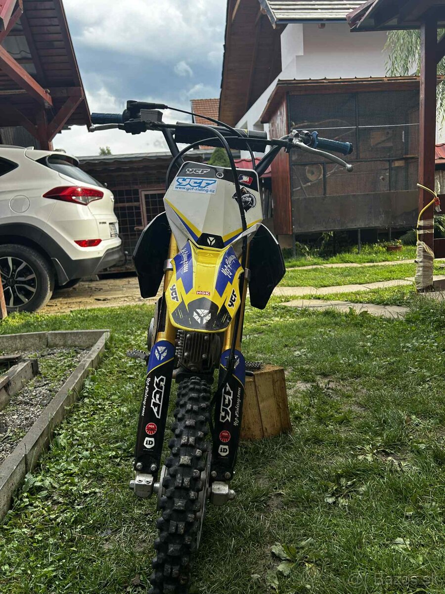 Predám pitbike YCF125 racing Factory