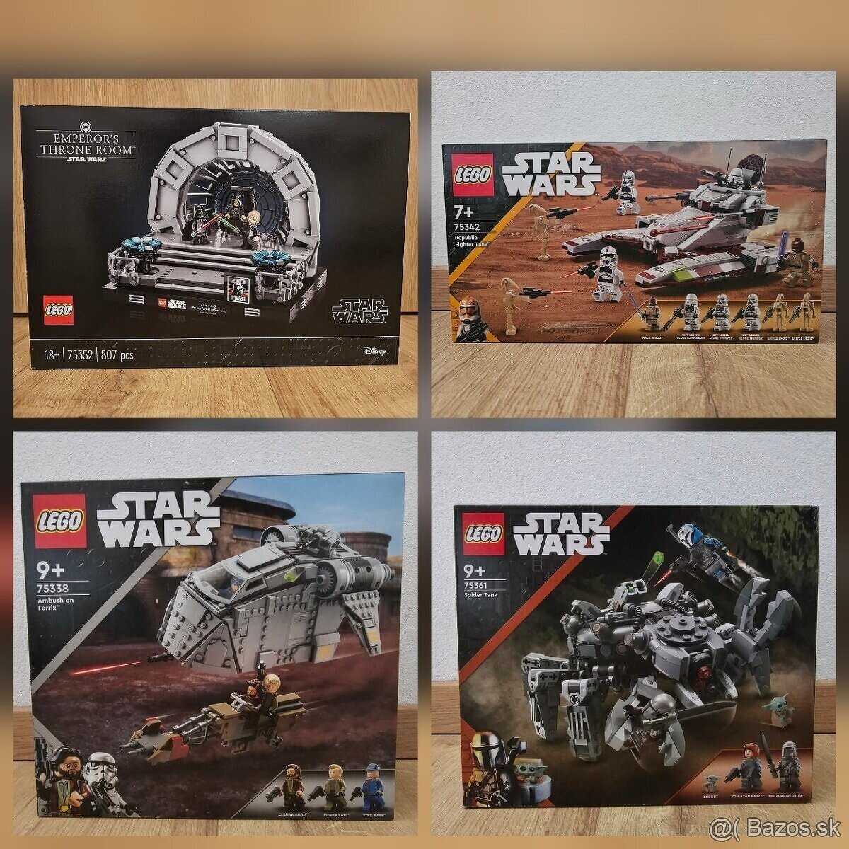 LEGO STAR WARS SETY - NEOTVORENÉ