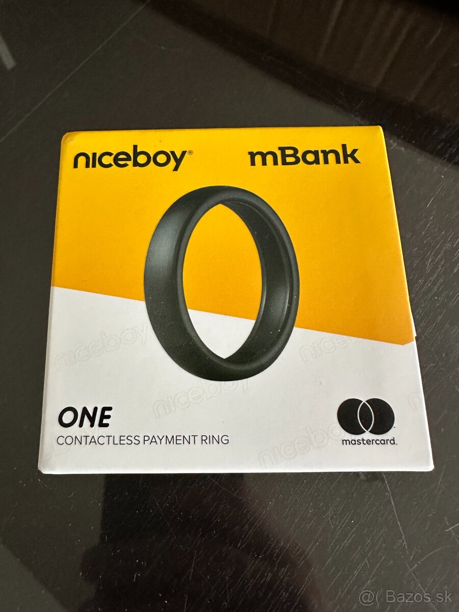 Platobný prsteň Niceboy ONE