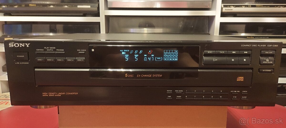 Predám 5CD meniče Sony