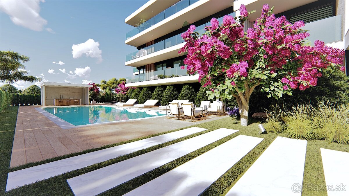 NEO / Projekt LAKESIDE 36 / Piešťany,  Sĺňava /3i apartmán