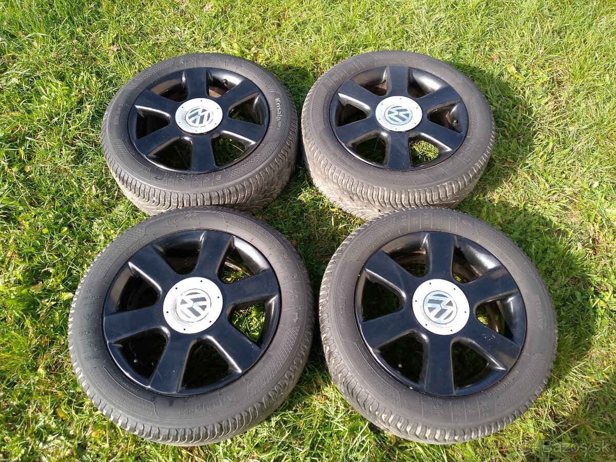 ZIMNÁ SADA PNEUMATÍK VOLKSWAGEN 205/55 R16