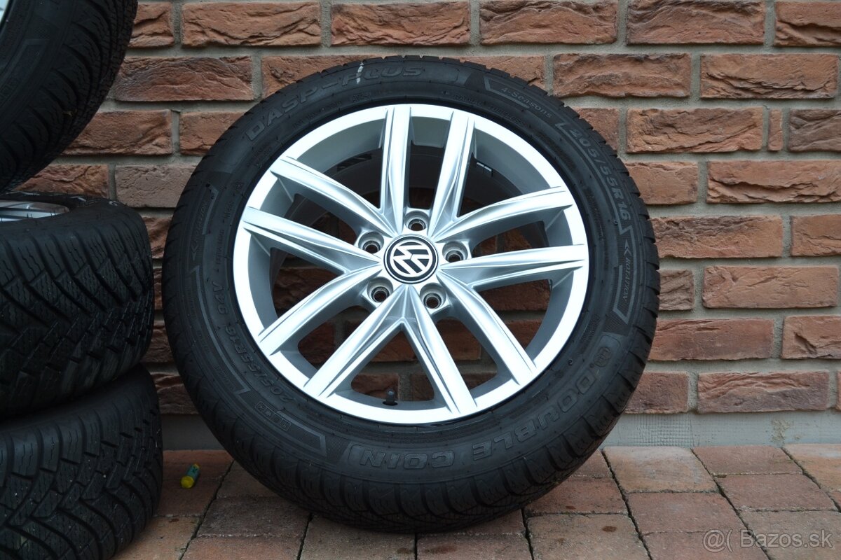 5x112 R16 Zimna sada Org. VW Golf 7 + 205/55 R16