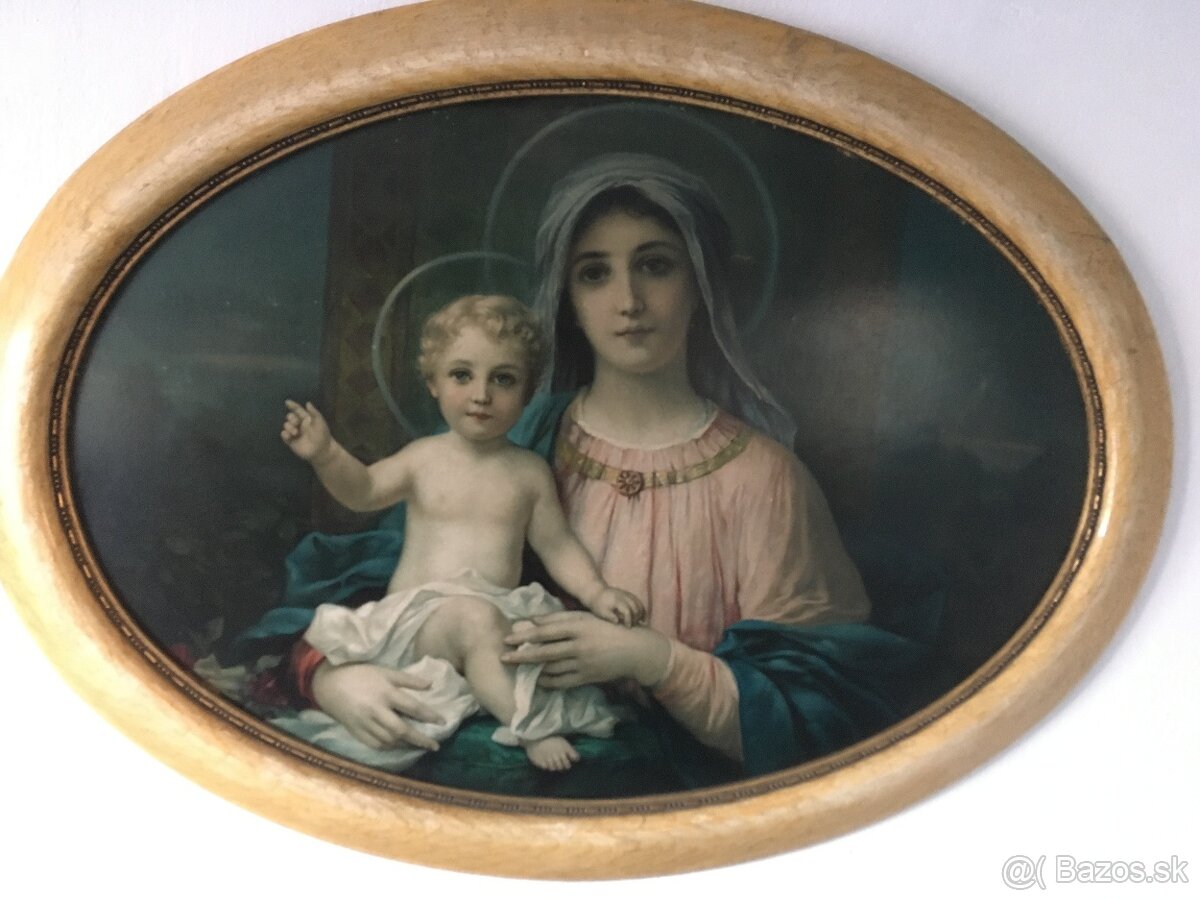 Predame obraz cca 100 rocny