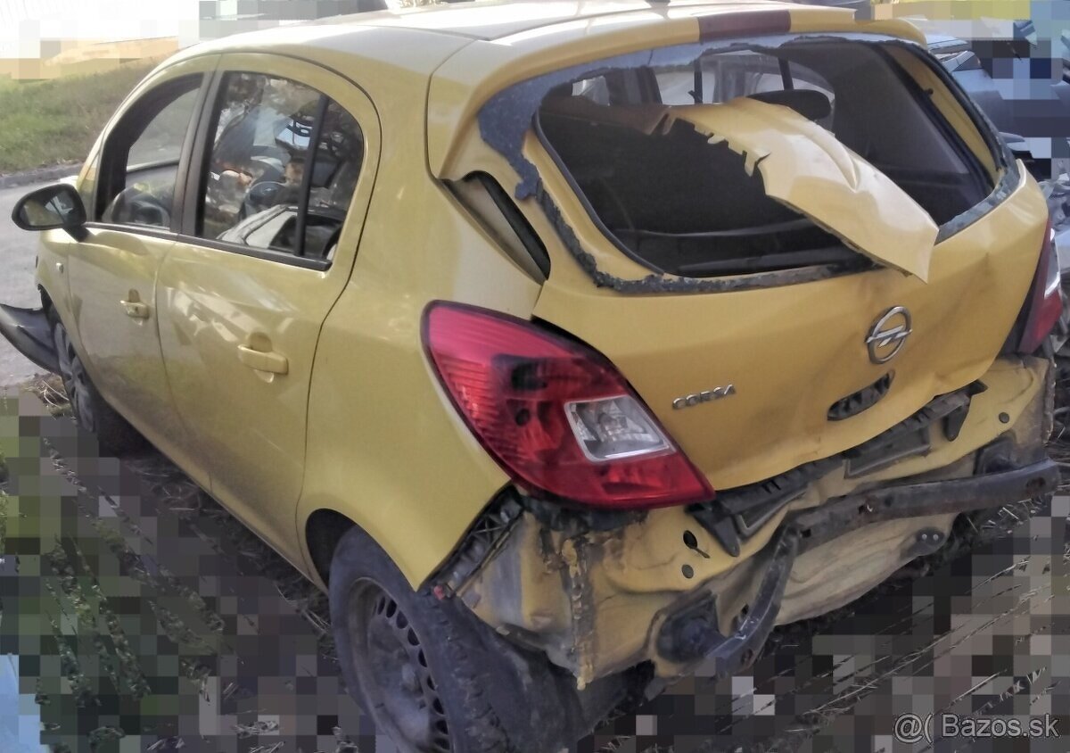 predám Motor A12XER 1.2 OPEL CORSA D 2012 ABS, dvere a iné