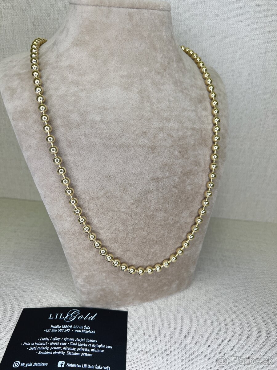 zlata retiazka 14k 22.31g NOVÁ PUNCOVANÁ