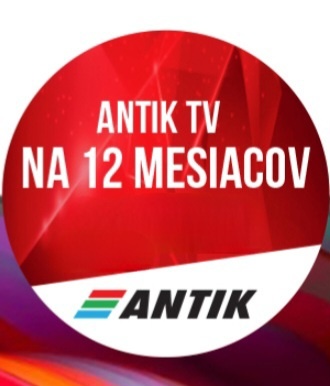 Antik Tv kupon 12 mesacne predplatne TV