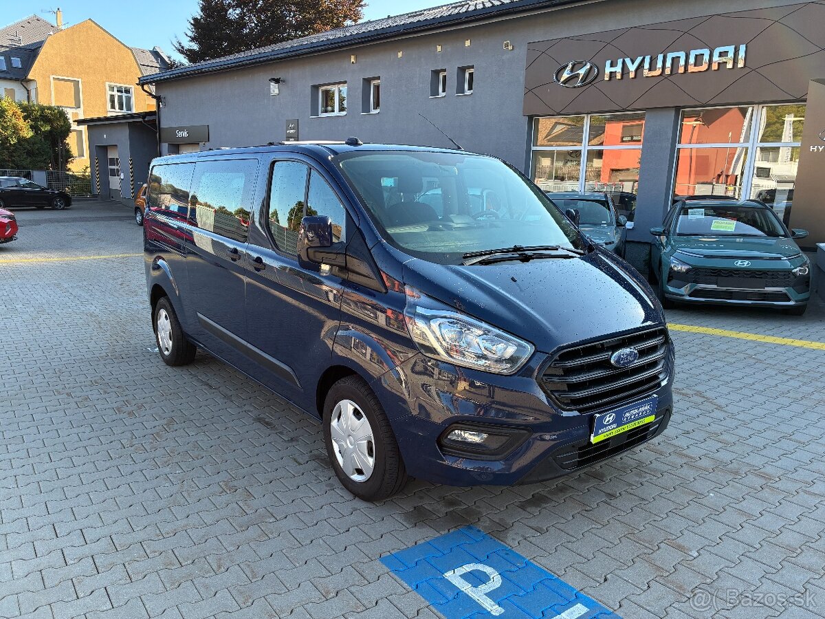 Ford Transit Custom 2.0-77kW MHEV L2 DPH ČR 1MAJITEL 6MÍST