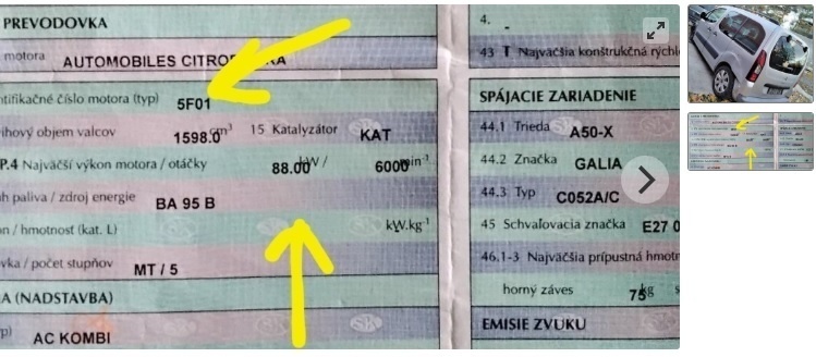 CITROEN BERLINGO 1.6 2013 predám MOTOR 5F01, DVERE, PIATE DV