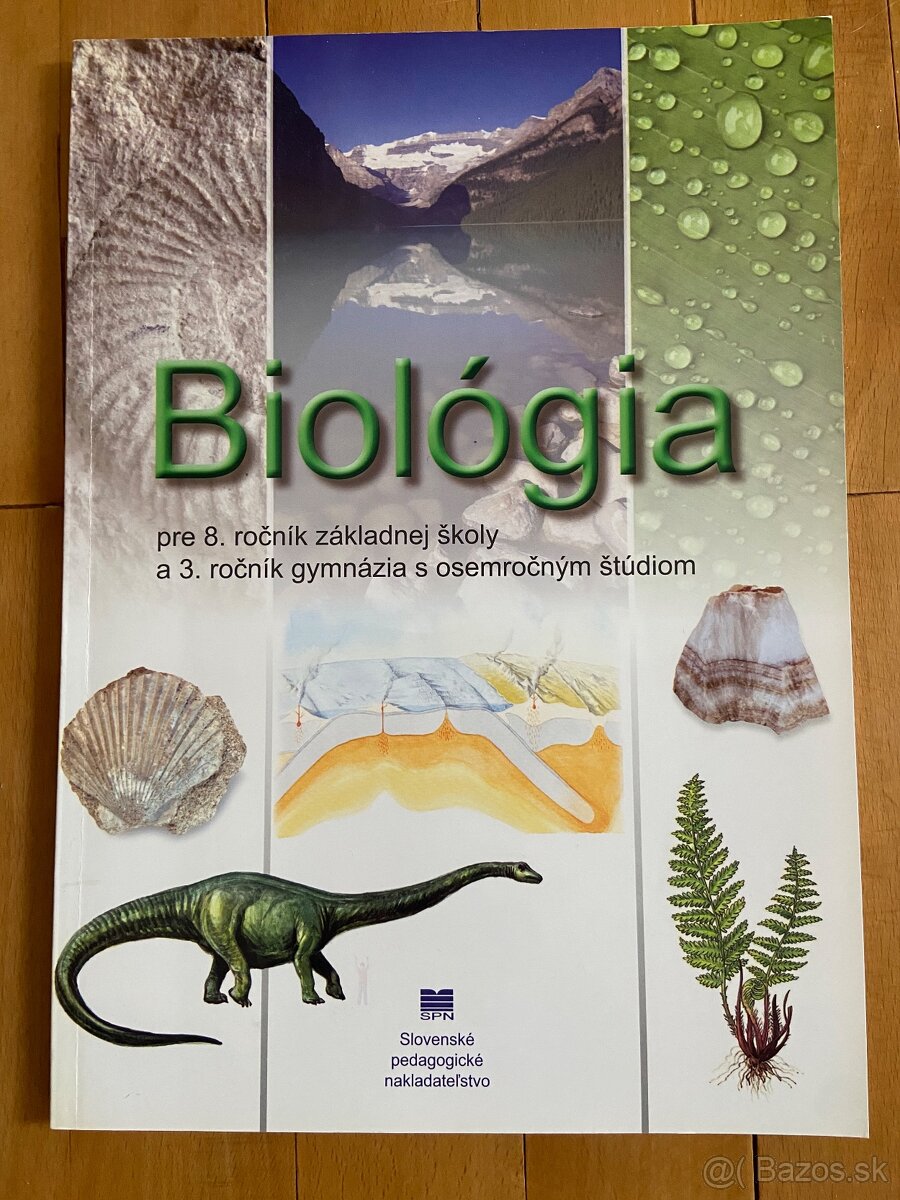 Biológia pre 8.ročník ZŠ a 3.ročník osemročných gymnázií