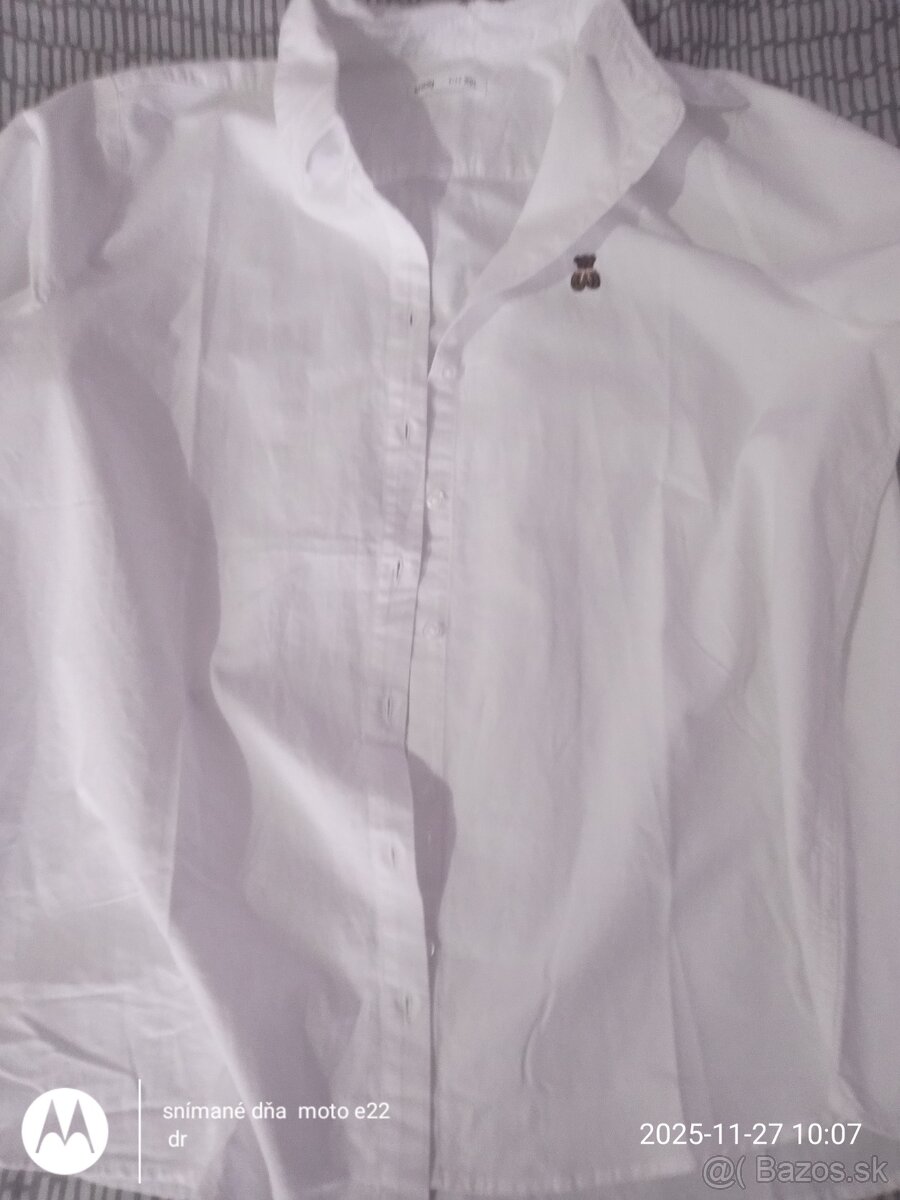 Biela košeľa dámska XXL