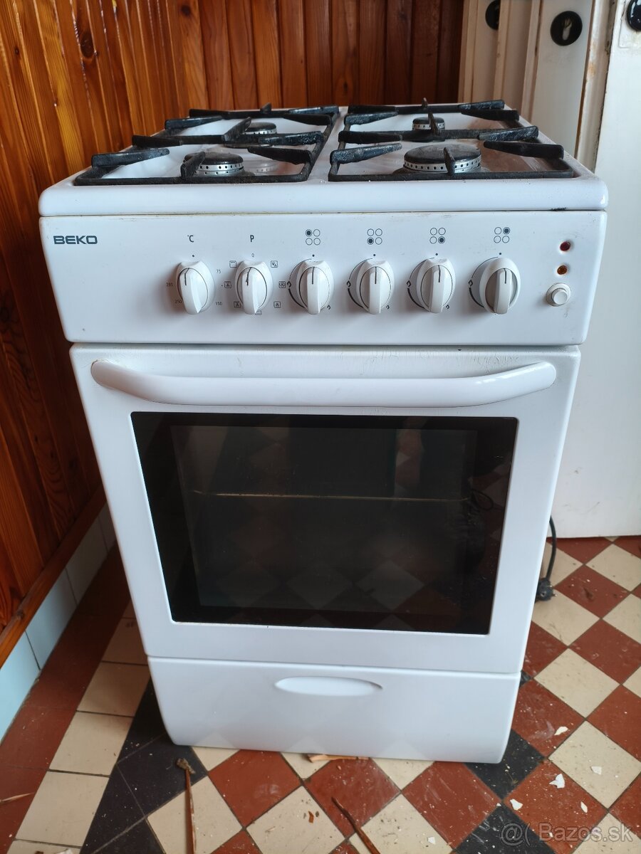 Plynový sporák Beko