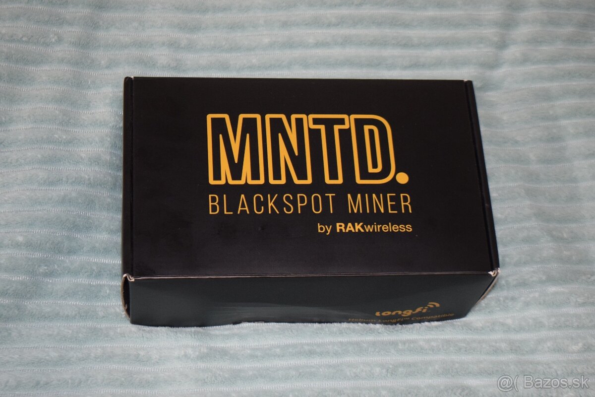 Predám MNTD. Helium Blackspot Miner (RAKwireless)