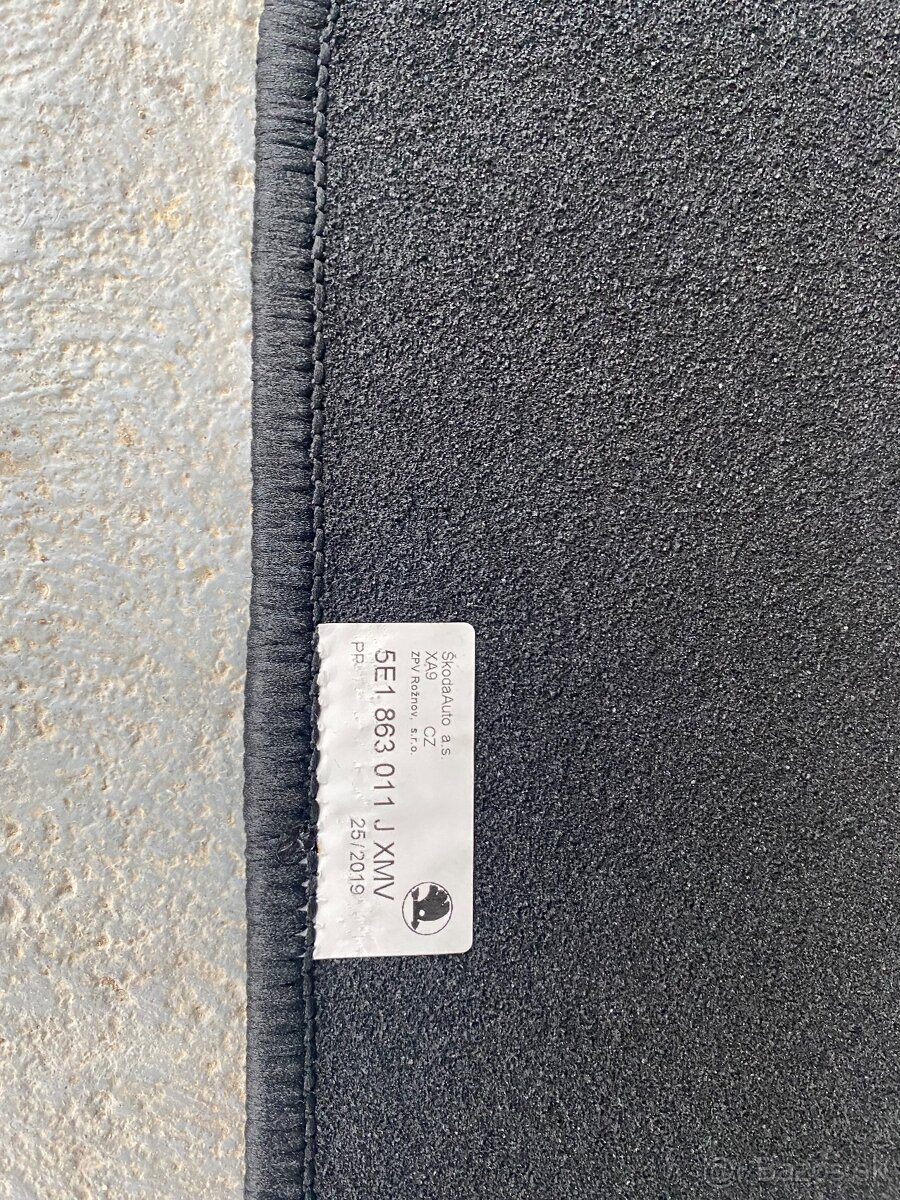 Textilné koberce Škoda octavia 3