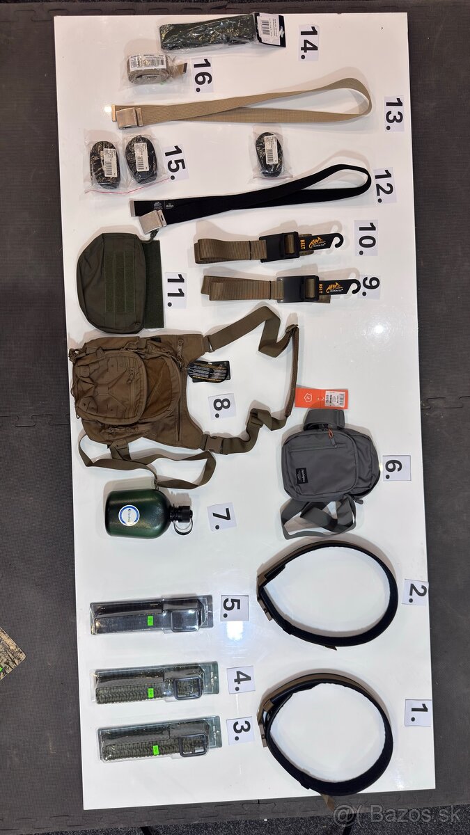 Taktické doplnky, opasky, kapsičky , helikon tex