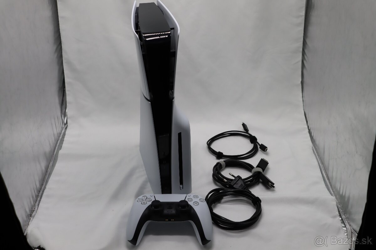 PlayStation 5 Slim CFI-2016 + ovládač + HDMI + káble